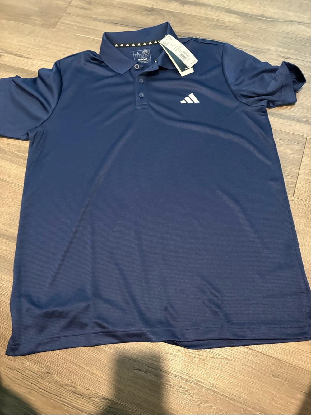 Men’s Adidas Aeroready Polo Shirt Size L